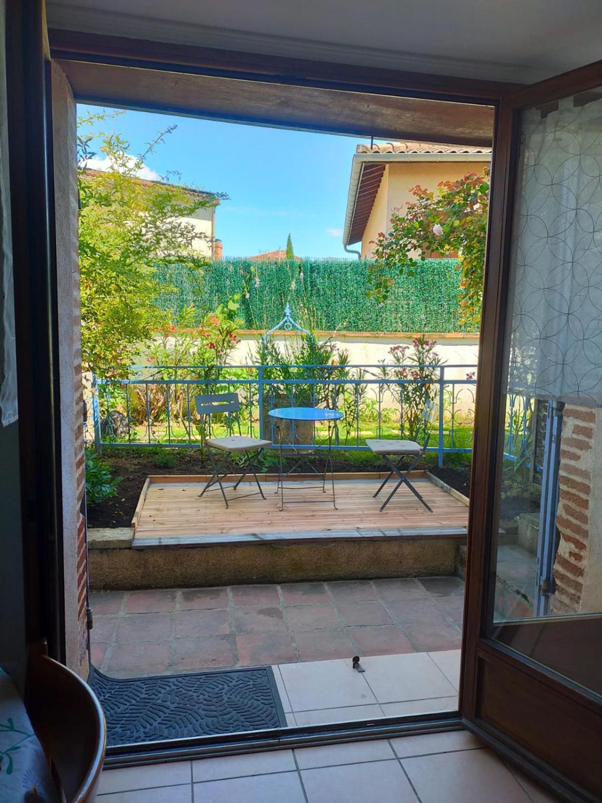 Studio La Roseraie Avec Jardin Privatif Proche Centre Ville Moissac Kültér fotó